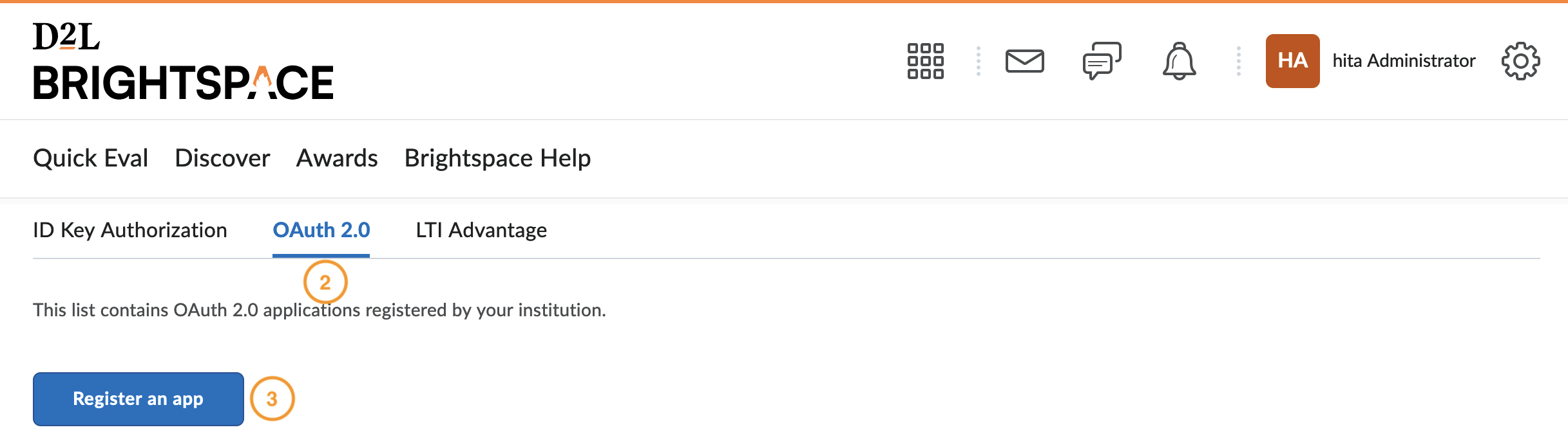 D2L Register